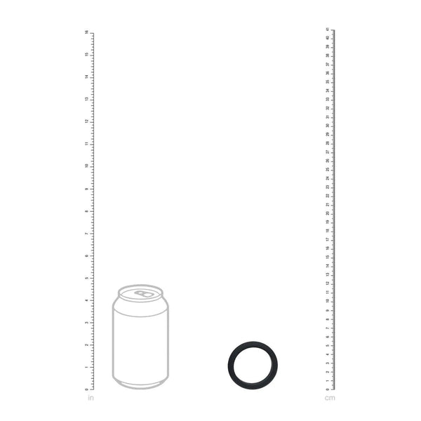 Wide O Anello Fallico in Silicone 42 mm