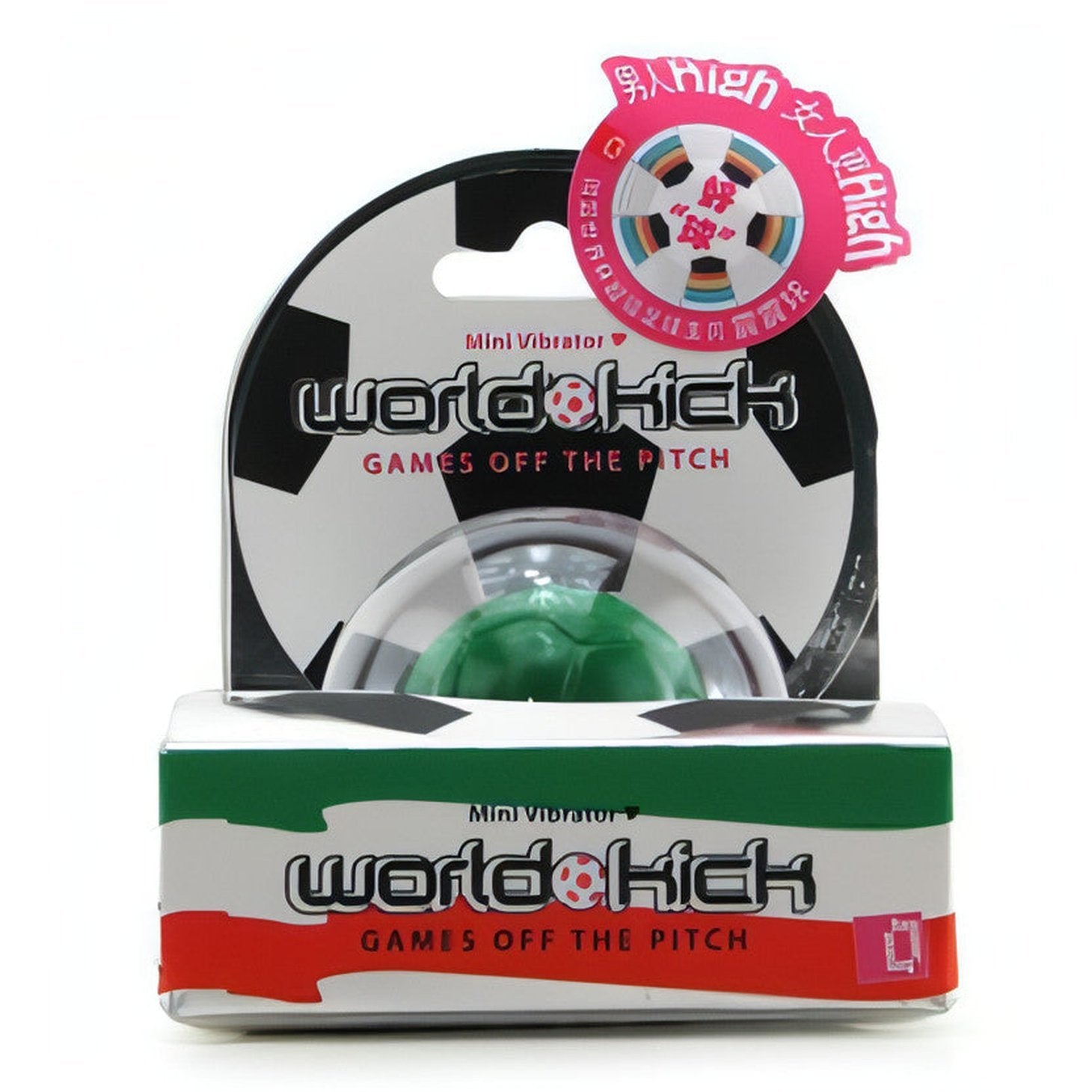 World Kick Mini Vibrator Verde – Italia