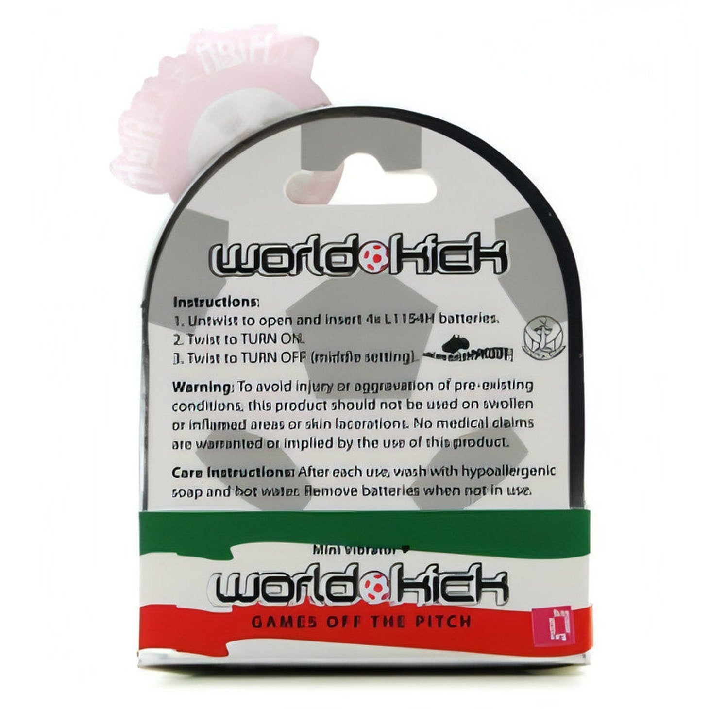 World Kick Mini Vibrator Verde – Italia