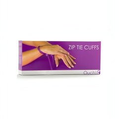 Zip Tie Cuffs - Purple