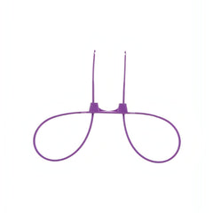 Zip Tie Cuffs - Purple