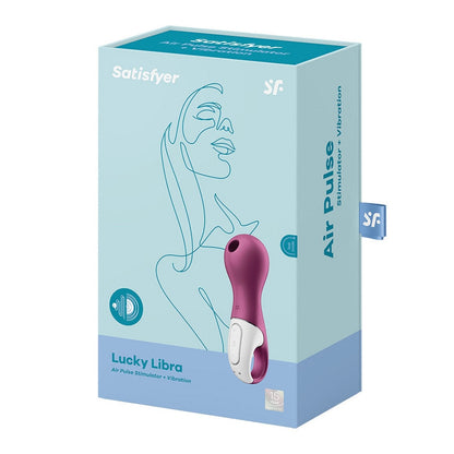 Lucky Libra Air Pulse Stimulator + Vibration - Purple