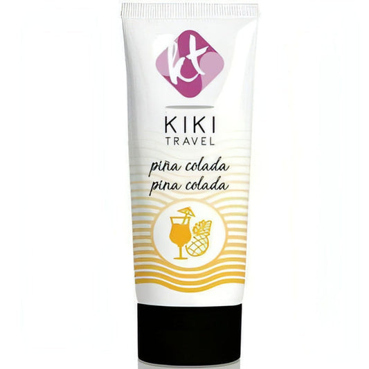 Kiki Travel - Gel Lubrificante a base acquosa al gusto di Pina Colada - 50 ml Kiki