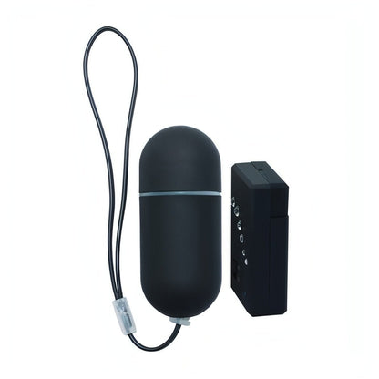 Ovetto vibrante Wireless in 100% silicone medicale - Nero Toyz4lovers