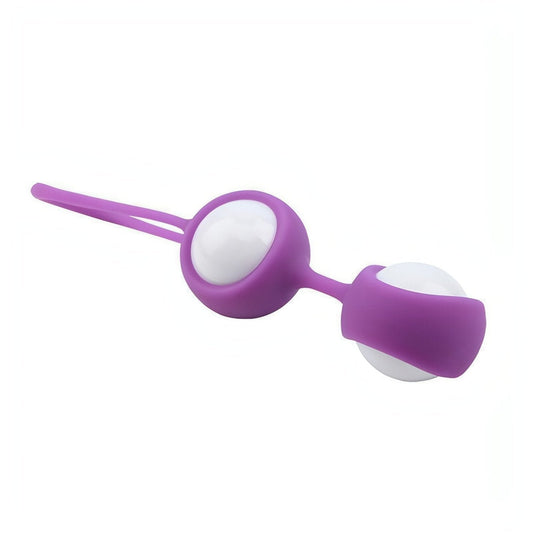 Silicone Geisha Balls Ø 3.6 cm - Purple Chisa Novelties