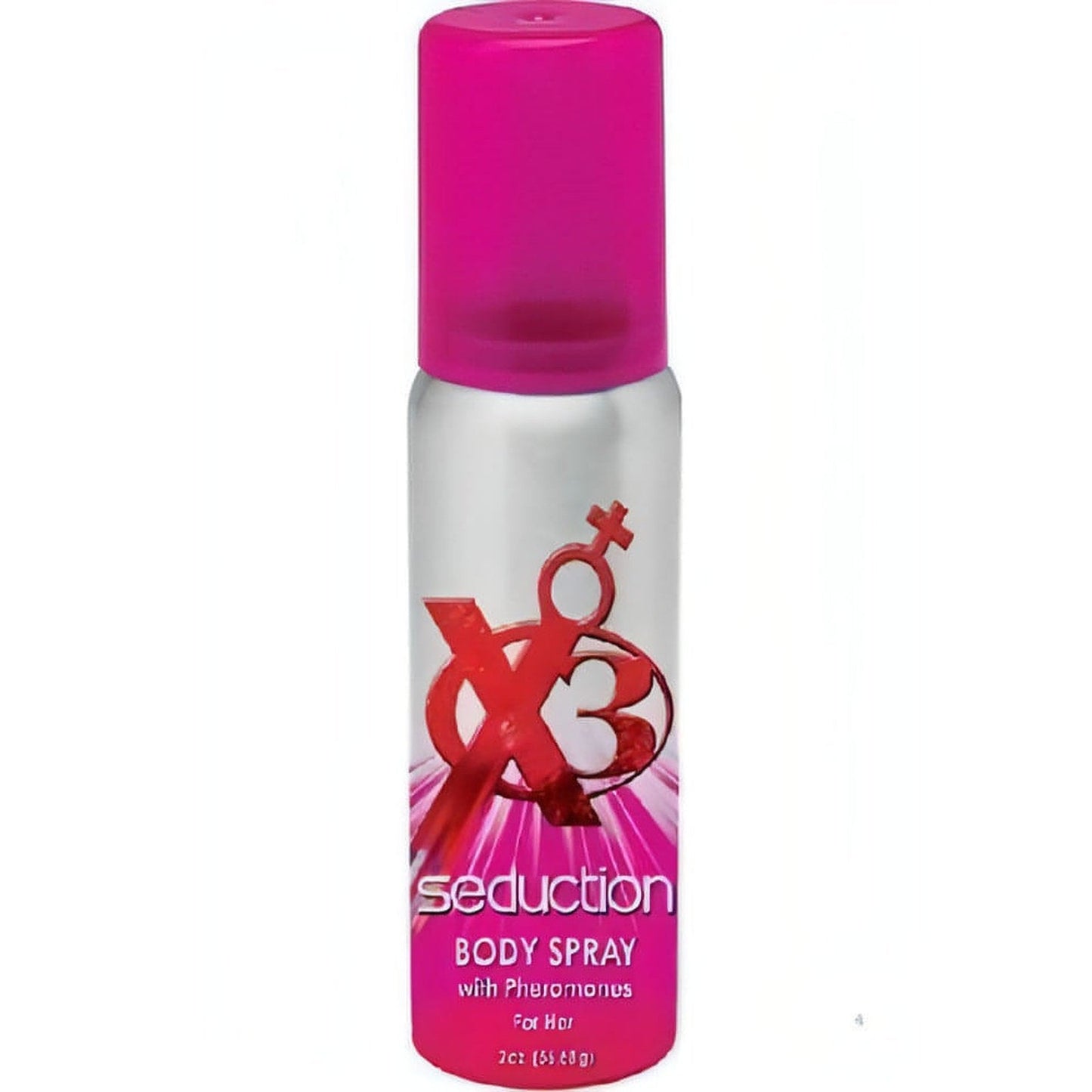X3 Seduction Body Spray With Pheromones For Her- 59 ml Adam & Eve